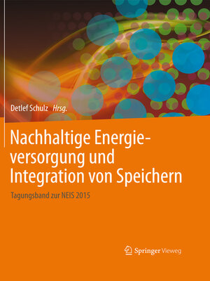 cover image of Nachhaltige Energieversorgung und Integration von Speichern